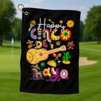 Happy Cinco De Mayo Fiesta Mexican Party 5 De Mayo Women Golf Towel thumb 1