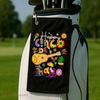 Happy Cinco De Mayo Fiesta Mexican Party 5 De Mayo Women Golf Towel thumb 2