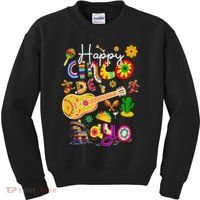Happy Cinco De Mayo Fiesta Mexican Party 5 De Mayo Women Kids Sweatshirt thumb 0