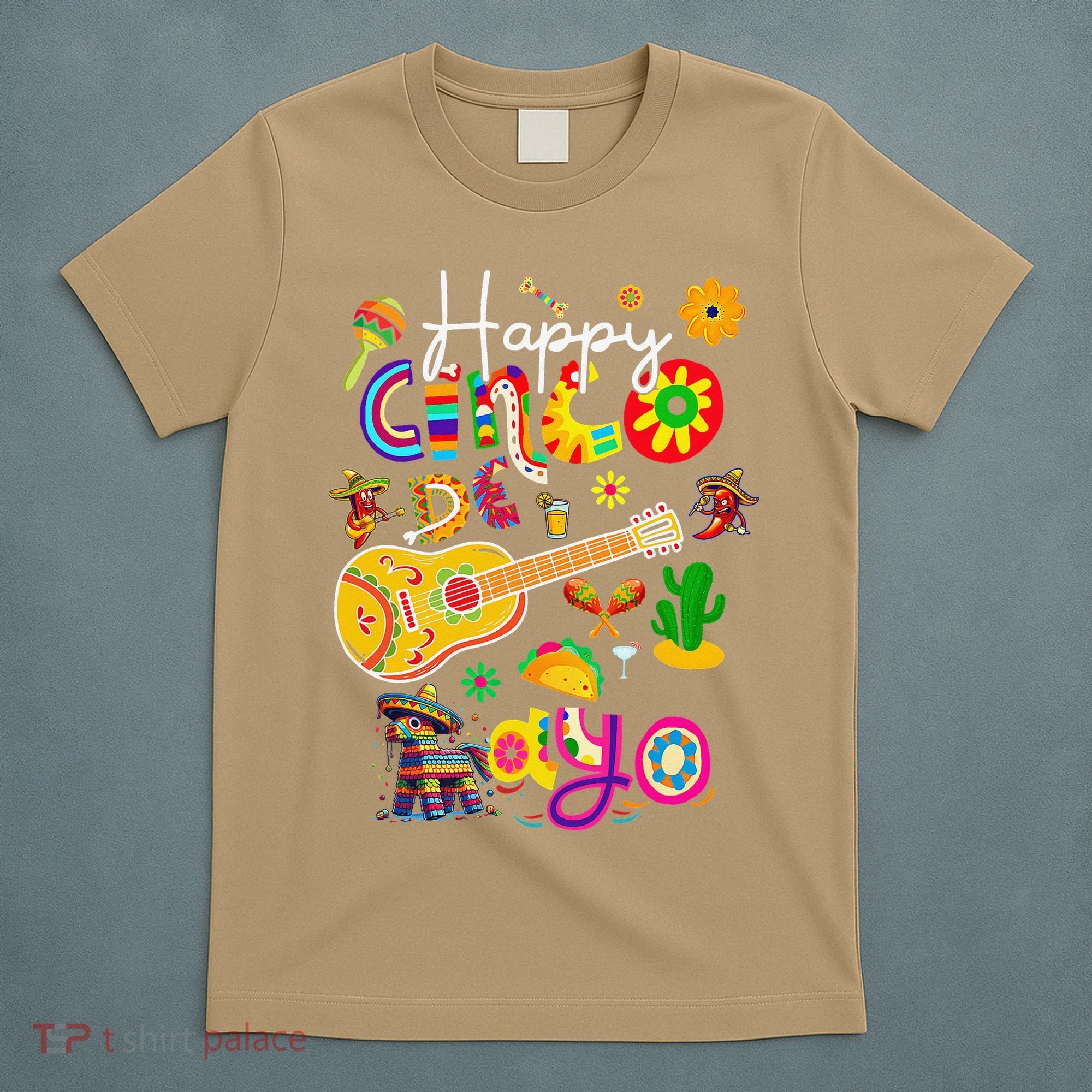 Happy Cinco De Mayo Fiesta Mexican Party 5 De Mayo Women T-Shirt