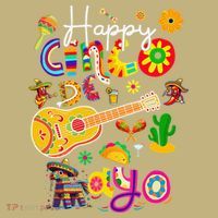 Happy Cinco De Mayo Fiesta Mexican Party 5 De Mayo Women T-Shirt thumb 7