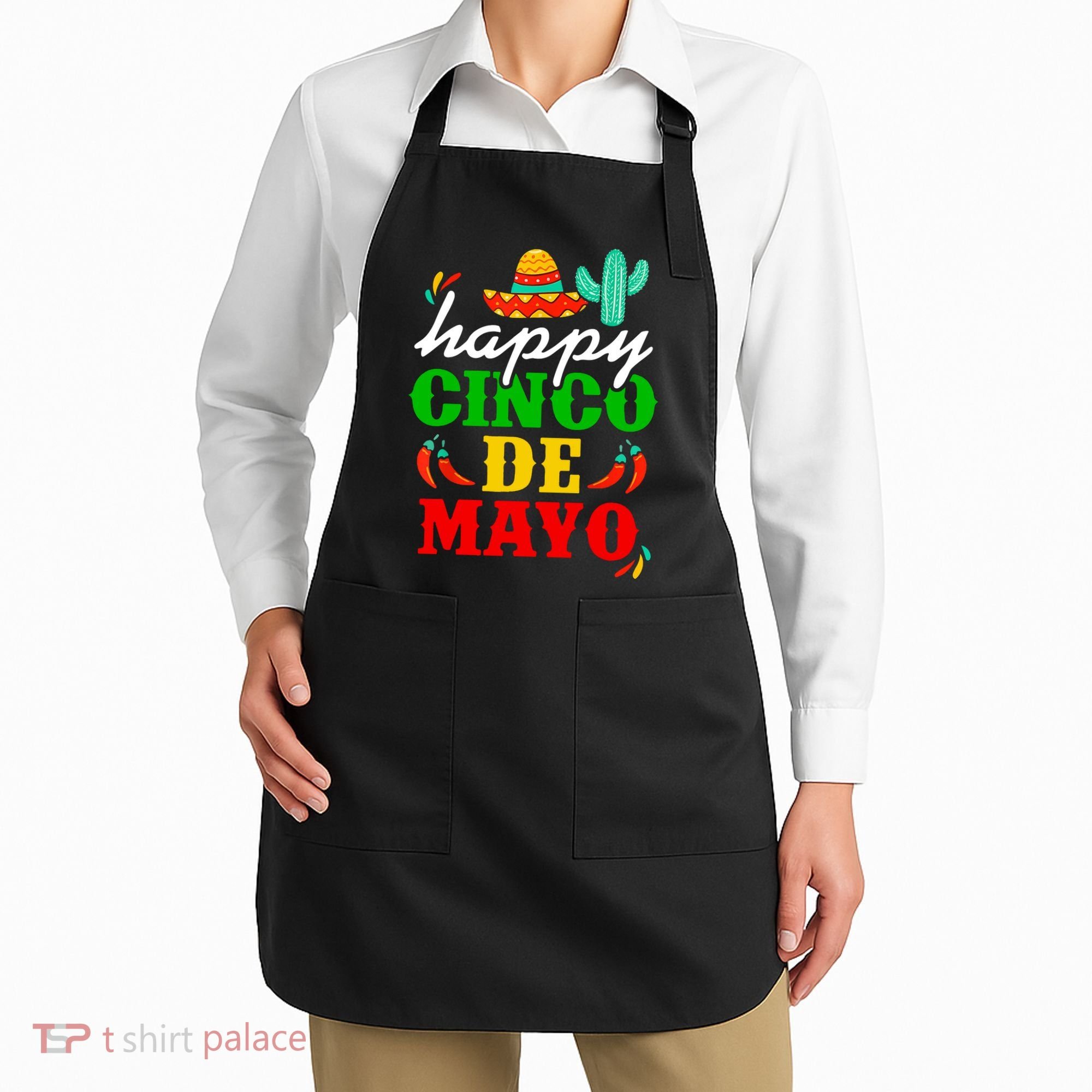 Happy Cinco De Mayo Celebration Apron