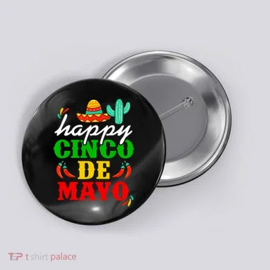 Happy Cinco De Mayo Celebration Button