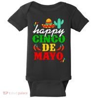 Happy Cinco De Mayo Celebration Baby Bodysuit thumb 0