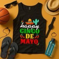 Happy Cinco De Mayo Celebration Tank Top thumb 4