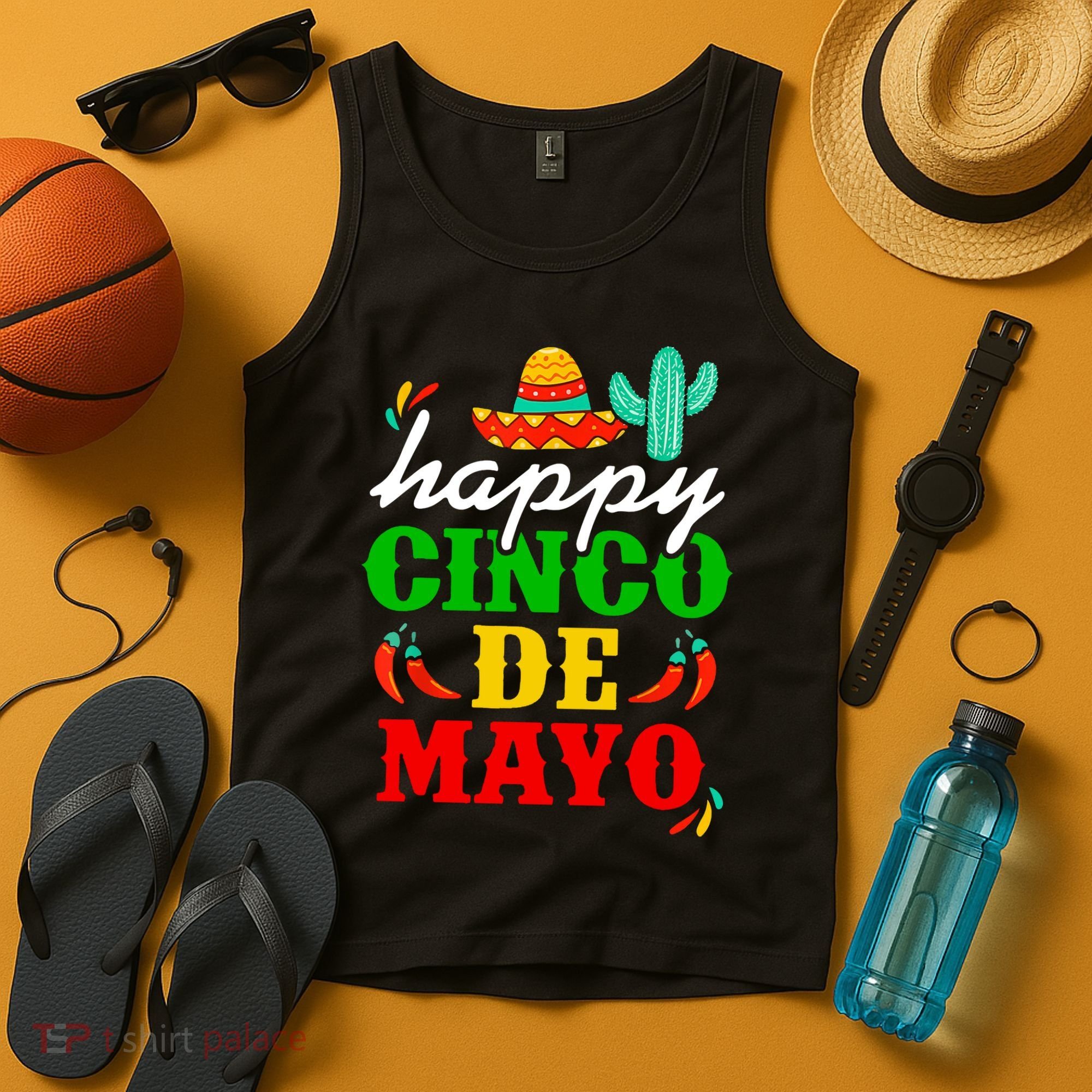 Happy Cinco De Mayo Celebration Tank Top