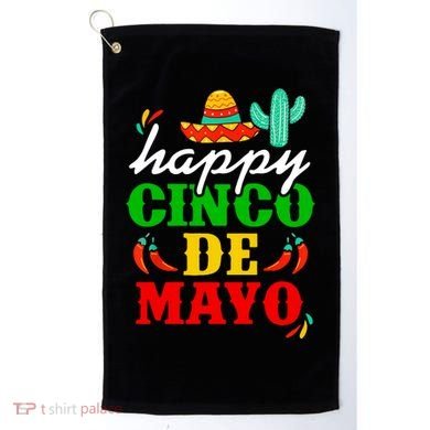Happy Cinco De Mayo Celebration Golf Towel