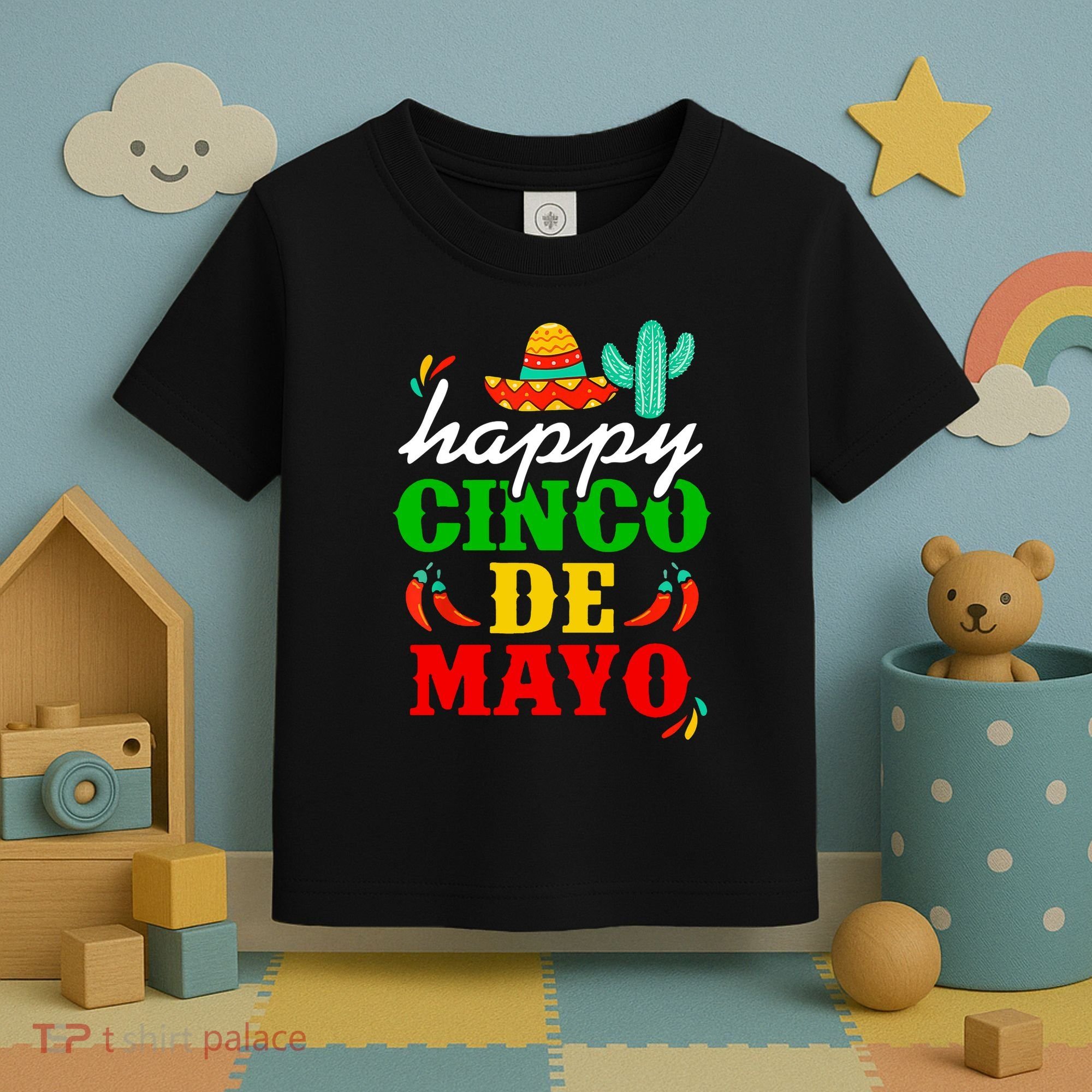Happy Cinco De Mayo Celebration Toddler T-Shirt