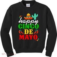Happy Cinco De Mayo Celebration Kids Sweatshirt thumb 0