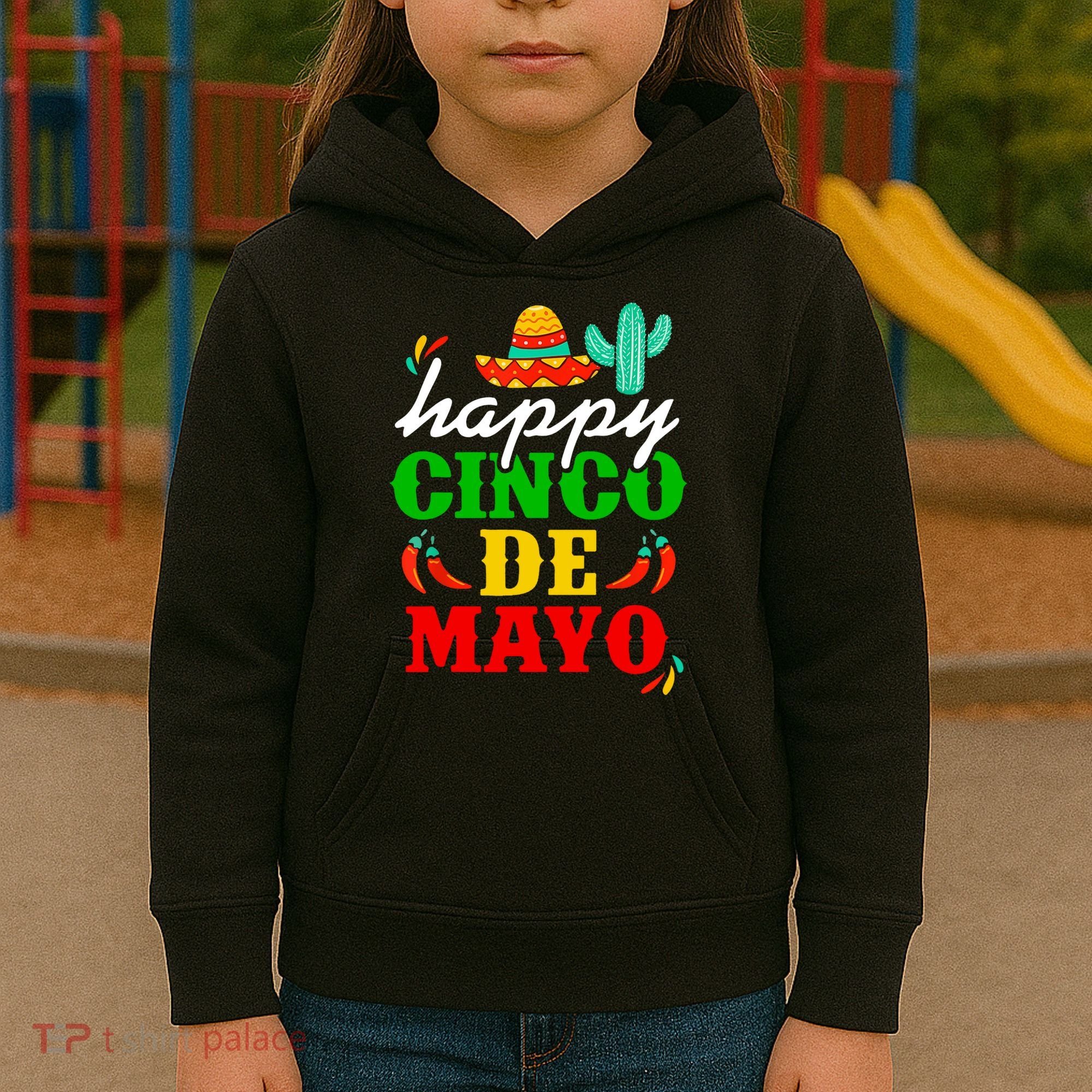Happy Cinco De Mayo Celebration Kids Hoodie