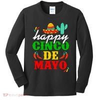Happy Cinco De Mayo Celebration Kids Long Sleeve Shirt thumb 0
