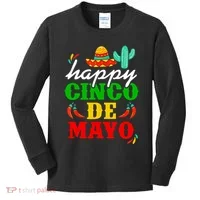 Happy Cinco De Mayo Celebration Kids Long Sleeve Shirt thumb 0