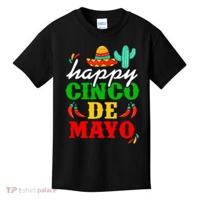 Happy Cinco De Mayo Celebration Kids T-Shirt