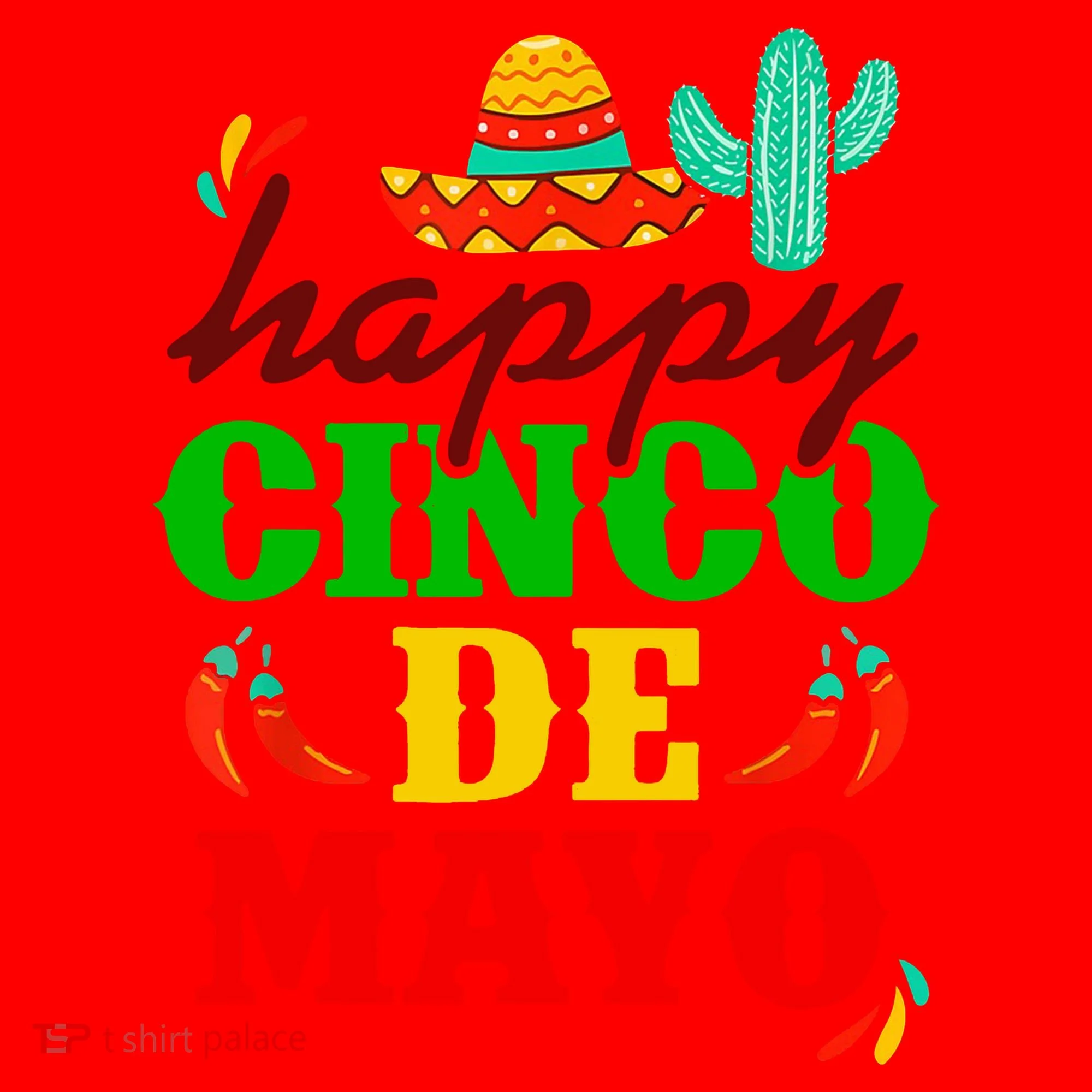 Happy Cinco De Mayo Celebration Santa Hat
