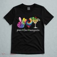 Happy Cinco De Mayo Peace Love Margarita Tie Dye Mexican T-Shirt thumb 5