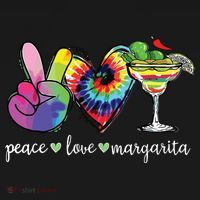 Happy Cinco De Mayo Peace Love Margarita Tie Dye Mexican Pajama Set thumb 2