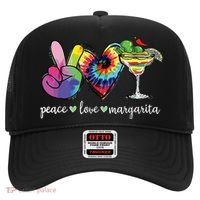 Happy Cinco De Mayo Peace Love Margarita Tie Dye Mexican Hat thumb 0