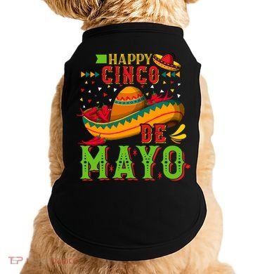 Happy Cinco De Mayo Doggie Tank