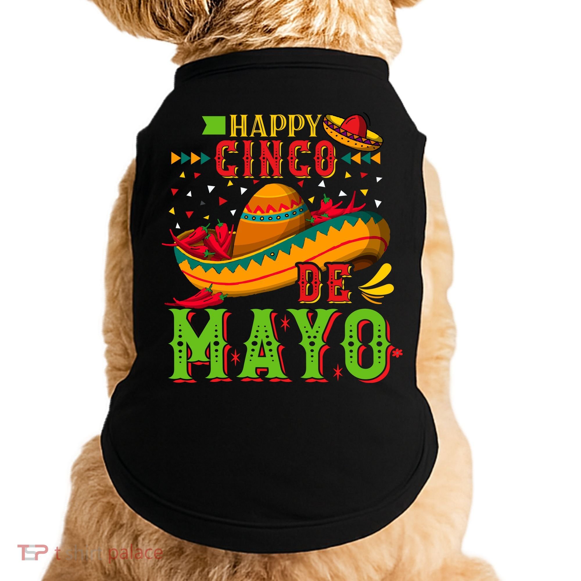 Happy Cinco De Mayo Doggie Tank
