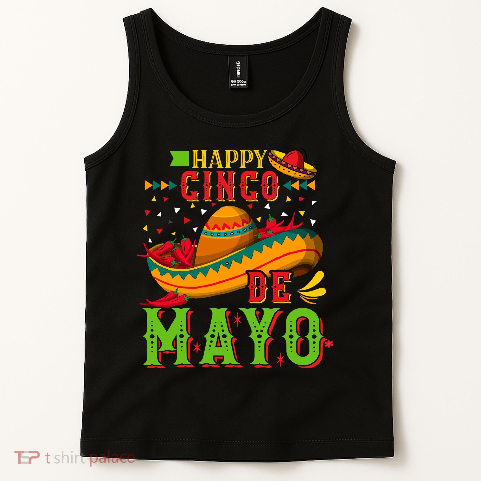 Happy Cinco De Mayo Tank Top