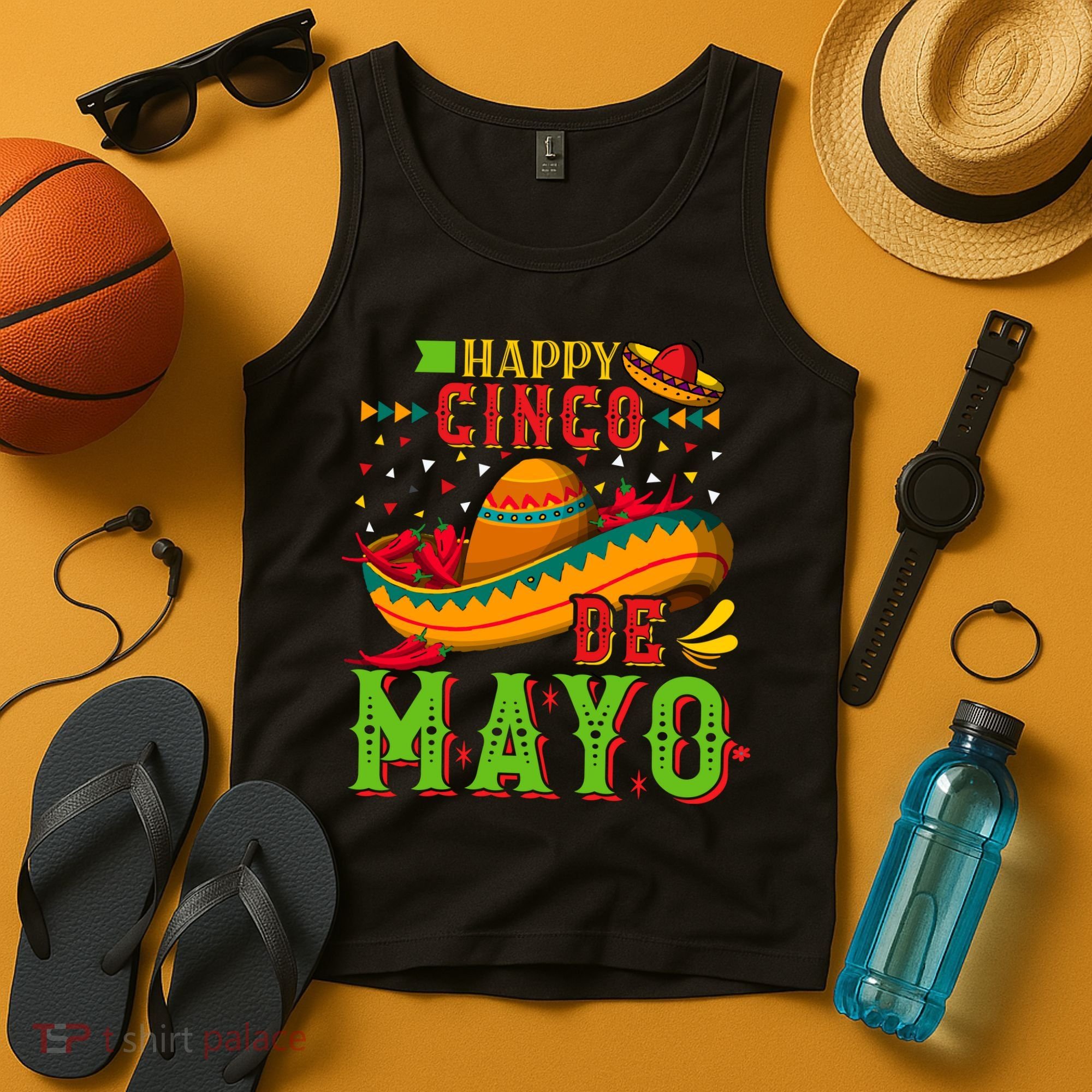 Happy Cinco De Mayo Tank Top