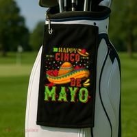 Happy Cinco De Mayo Golf Towel thumb 2