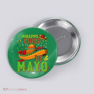 Happy Cinco De Mayo Button