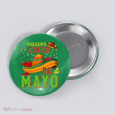 Happy Cinco De Mayo Button