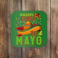 Happy Cinco De Mayo Coaster thumb 0