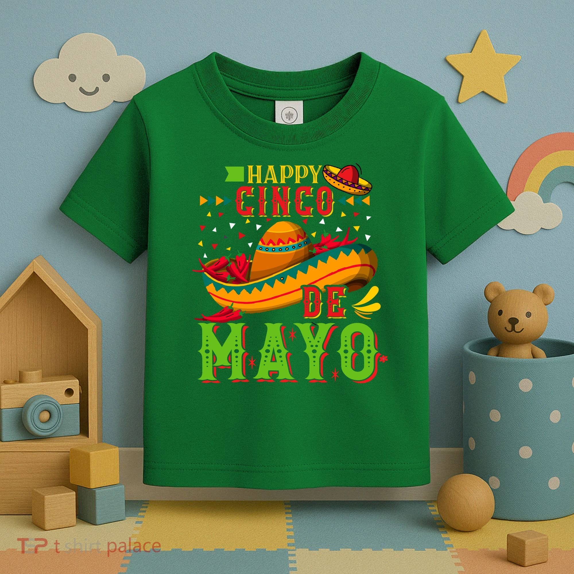 Happy Cinco De Mayo Toddler T-Shirt