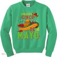 Happy Cinco De Mayo Kids Sweatshirt thumb 0