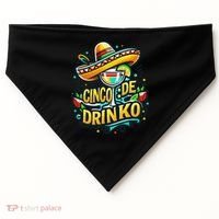 Happy Cinco De Mayo Fiesta Mexican Party 5 De Mayo Women USA-Made Doggie Bandana thumb 0