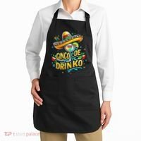 Happy Cinco De Mayo Fiesta Mexican Party 5 De Mayo Women Apron thumb 2