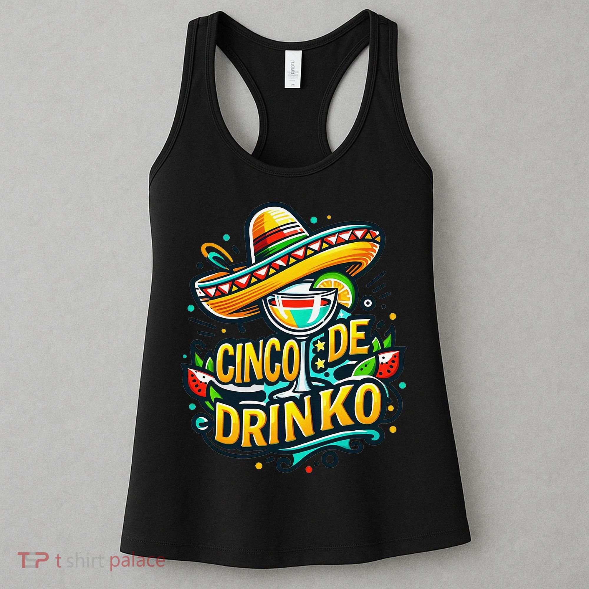 Happy Cinco De Mayo Fiesta Mexican Party 5 De Mayo Women Women's Tank Top