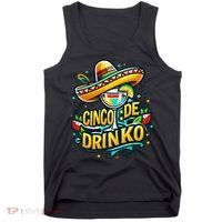 Happy Cinco De Mayo Fiesta Mexican Party 5 De Mayo Women Tank Top thumb 0