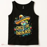 Happy Cinco De Mayo Fiesta Mexican Party 5 De Mayo Women Tank Top thumb 2