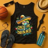 Happy Cinco De Mayo Fiesta Mexican Party 5 De Mayo Women Tank Top thumb 4