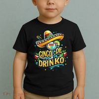 Happy Cinco De Mayo Fiesta Mexican Party 5 De Mayo Women Toddler T-Shirt thumb 2