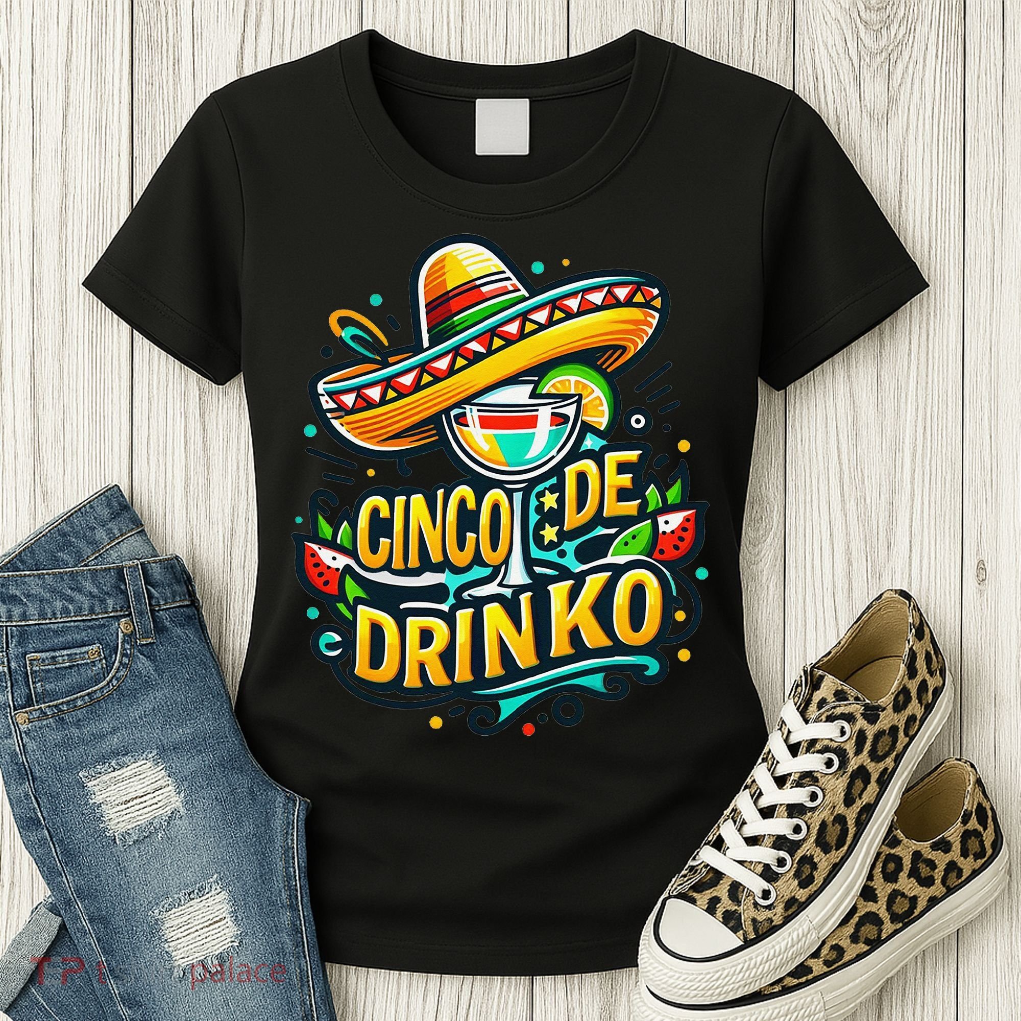 Happy Cinco De Mayo Fiesta Mexican Party 5 De Mayo Women Women's T-Shirt