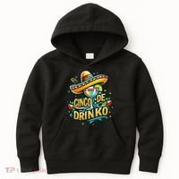 Happy Cinco De Mayo Fiesta Mexican Party 5 De Mayo Women Kids Hoodie thumb 0