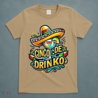 Happy Cinco De Mayo Fiesta Mexican Party 5 De Mayo Women T-Shirt thumb 5