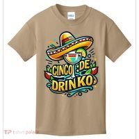 Happy Cinco De Mayo Fiesta Mexican Party 5 De Mayo Women Kids T-Shirt thumb 0