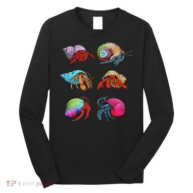 Hermit Crab Design For Hermit Crab Lovers Long Sleeve Shirt