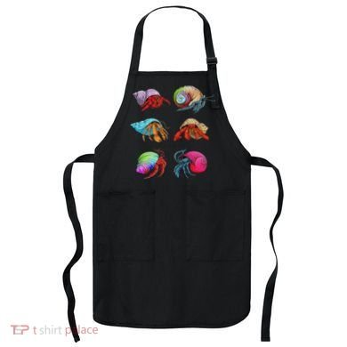 Hermit Crab Design For Hermit Crab Lovers Apron