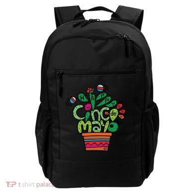 Happy Cinco De Mayo Cactus Backpack