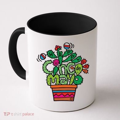 Happy Cinco De Mayo Cactus Coffee Mug
