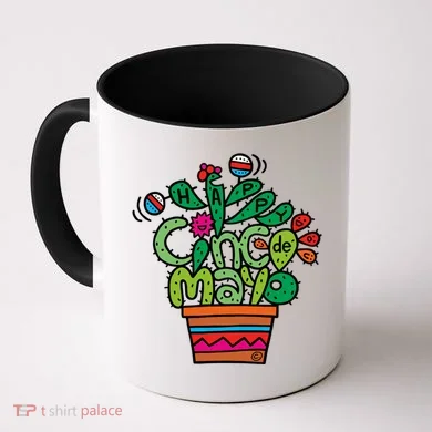 Happy Cinco De Mayo Cactus Coffee Mug