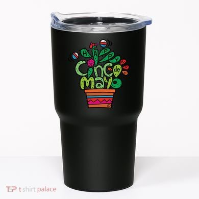 Happy Cinco De Mayo Cactus Tumbler