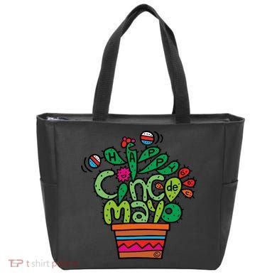 Happy Cinco De Mayo Cactus Tote Bag