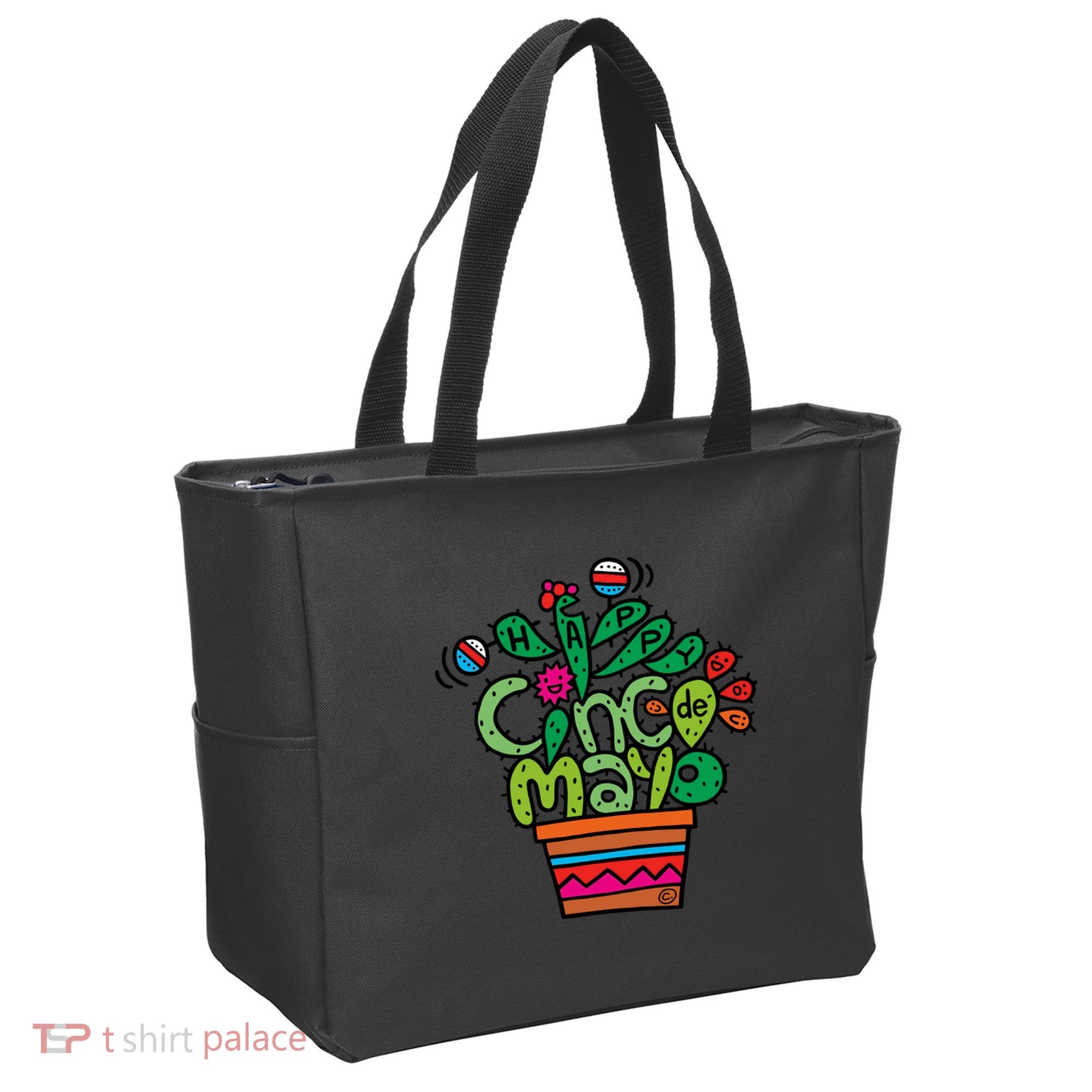 Happy Cinco De Mayo Cactus Tote Bag